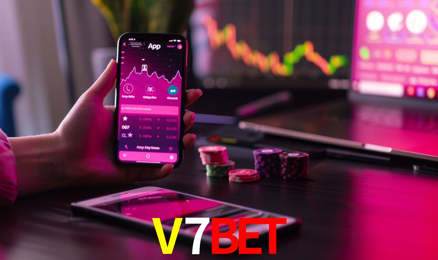 Recursos Exclusivos do App V7BET - Modo Offline, Login Biométrico